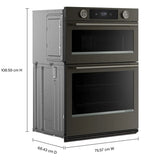 KitchenAid 30 in. Electric Microwave and 5.0 cu ft. Wall Oven with Even-Heat True Convection