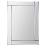 Mode Rectangular Mirror with Beveled Mirror Frame