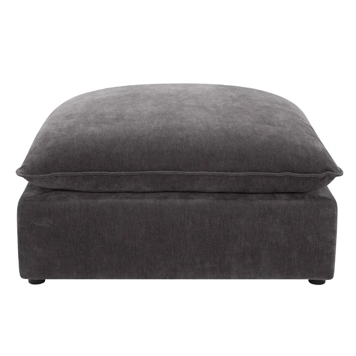 Aiden & Ivy Sereen 4-piece Modular Sofa with Ottoman