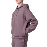 Tuff Athletics Women’s Oversized Fleece Hooded Full Zip