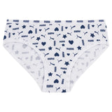 Puma Girls' Cotton Blend Bikini Underwear, 11-Pack
