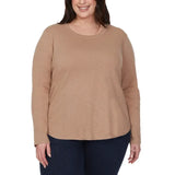 Kirkland Signature Women's Long Sleeve Slub Tee