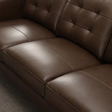 Simon Li – Top Grain Leather Sofa