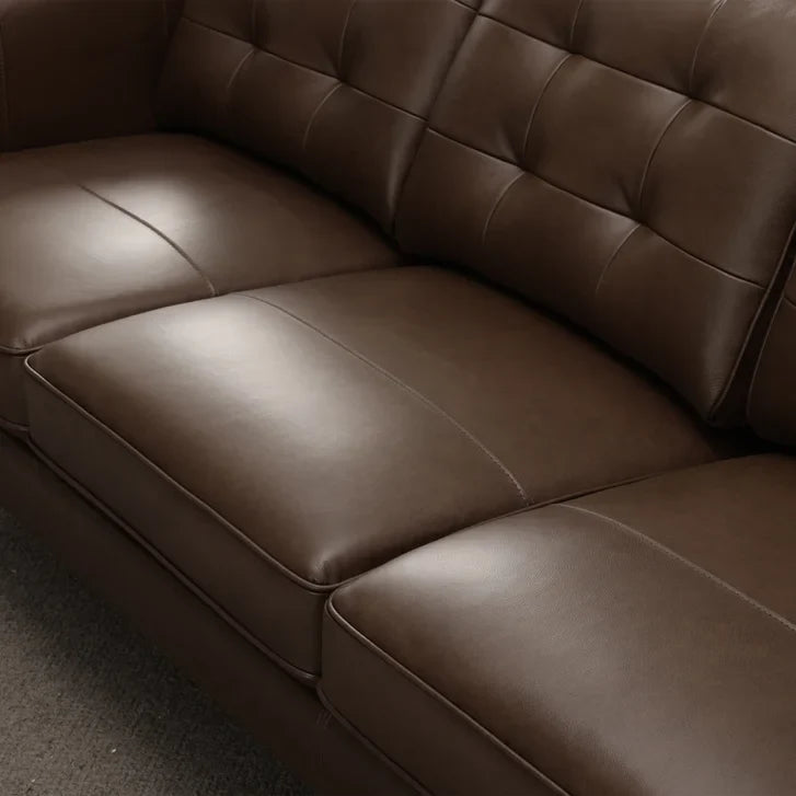 Simon Li – Top Grain Leather Sofa
