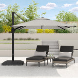 Sirio 4 m x 3 m (13 ft. x 10 ft.) Cantilever Umbrella