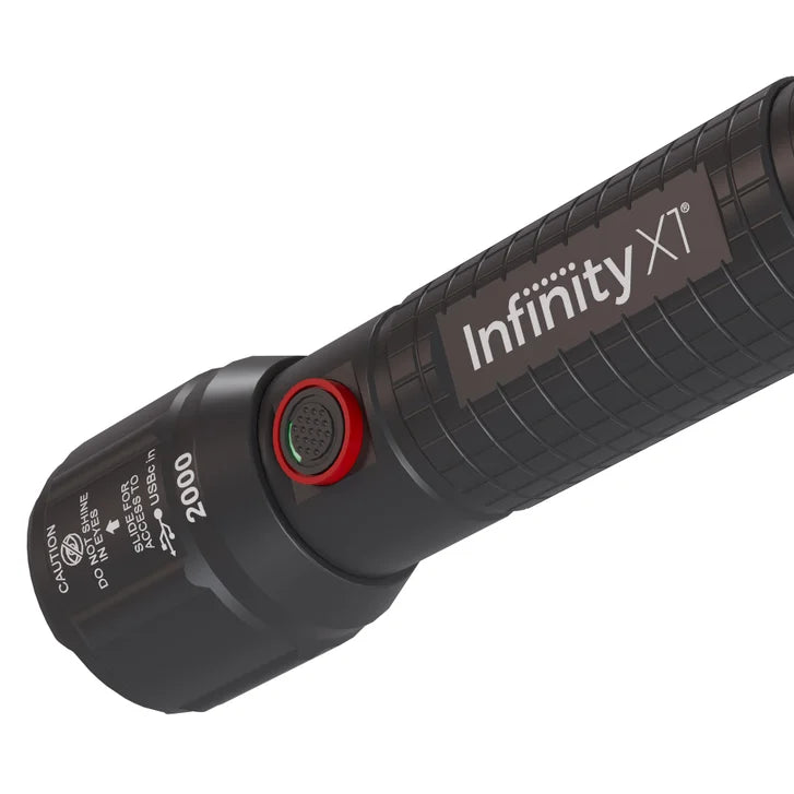 Infinity X1 2000 Lumen Rechargeable Flashlight, Pack of 3
