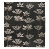 Viana Bahamas Collection Midnight Lotus Indoor/Outdoor Reversible Area Rug