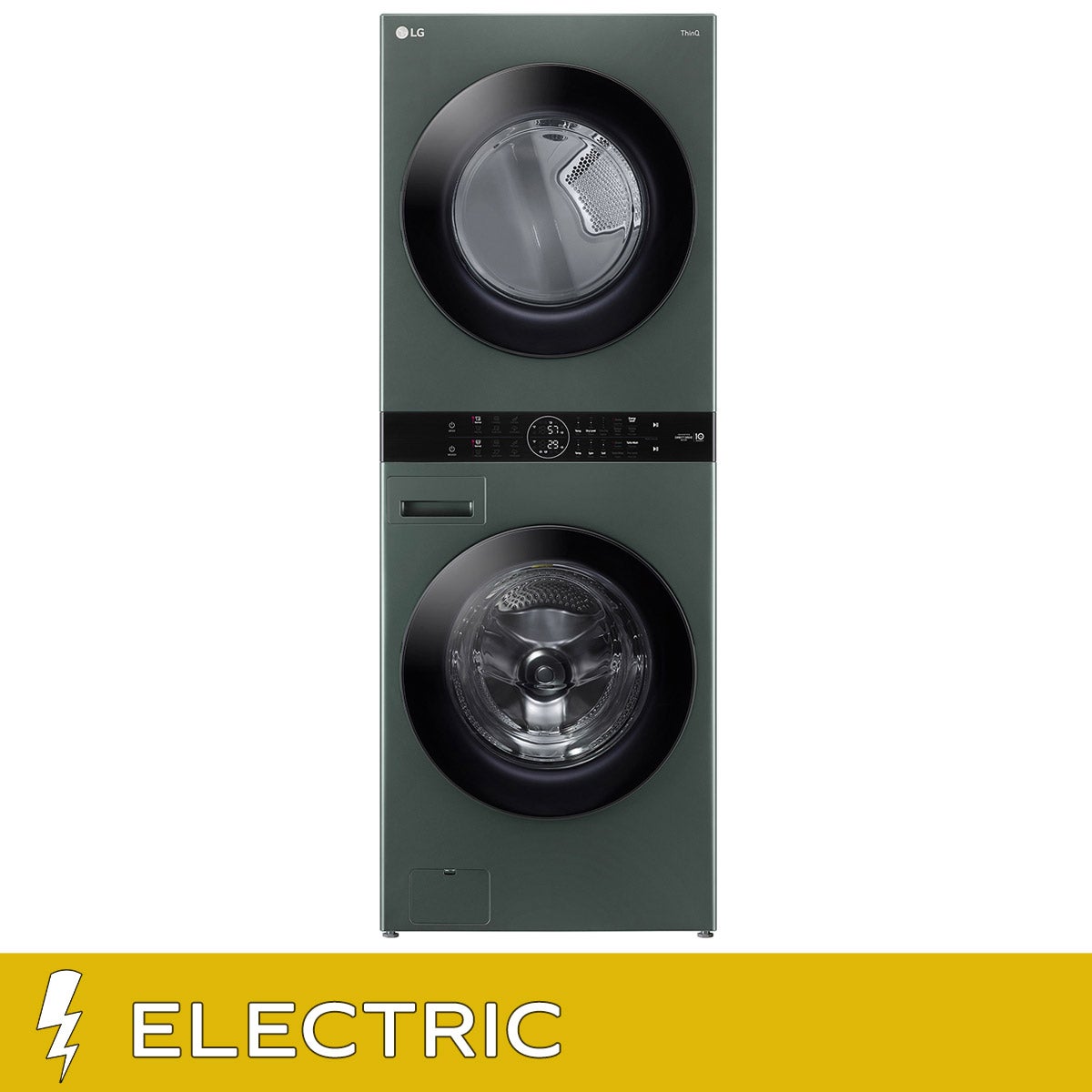 LG Single Unit Front Load WashTower with 5.2 cu ft. Steam Washer and 7.4 cu ft. Electric Steam Dryer