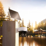 Defender 4G LTE AI POWERED Frontier 2K PTZ Wireless Security Camera with 5W Solar Panel