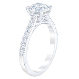 2.15 ctw Round Brilliant Cut, Clarity VVS2, Colour G, Diamond Engagement Ring