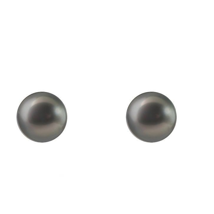 8.5 – 9.0 mm Cultured Tahitian Pearl Earrings