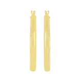 High Polish Hoop Earrings