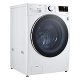 LG Laundry Bundle 5.2 cu ft. Front Load Washer and 7.4 cu ft. Gas Dryer with Laundry Pedestal