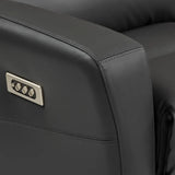Simply Comfort Power Reclining Sofa, Dark Grey