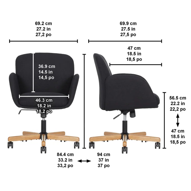 Henredon Murphy Office Chair