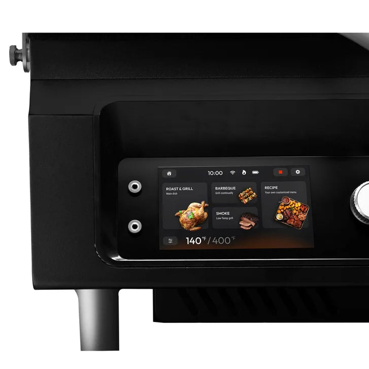 ASMOKE Essential Portable Wood Pellet Grill and Smart Smoker with Built - in Screen Bundle