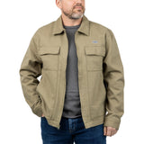 Vans Men's Mcavoy Zip Station Jacket – Casual Full-Zip Coat with Collar
