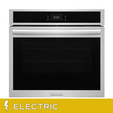 Frigidaire Gallery 30 in. 5.3 cu ft. Stainless Steel Electric Single Wall Oven with Stone-Baked Pizza Mode
