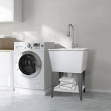 Transform 24 in. Freestanding Utility Sink with Faucet