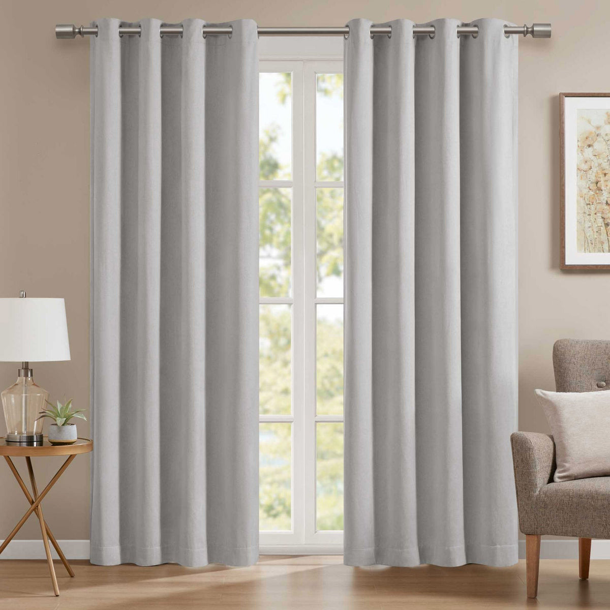 Beautyrest Walton Blackout Curtain Panel, 2-panels
