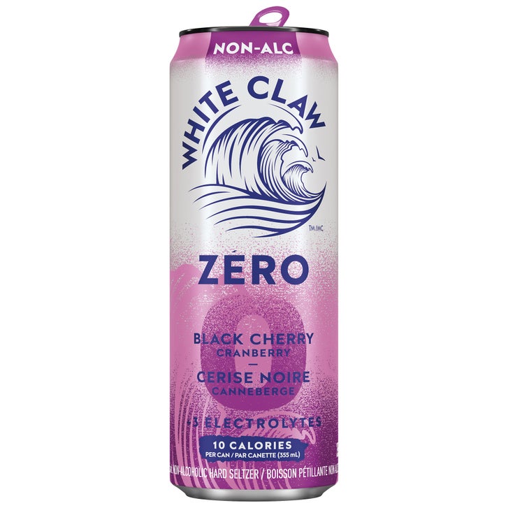 White Claw Zero Non-Alcoholic Hard Seltzer, 355 mL, 15-pack