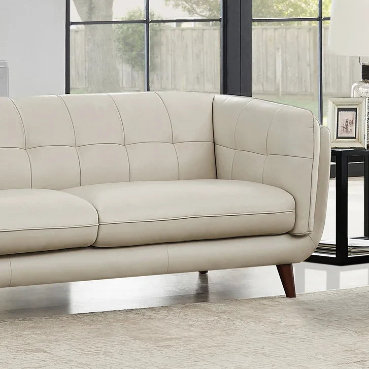 Prospera Home Barcelona Top Grain Leather Sofa, Loveseat and Chair