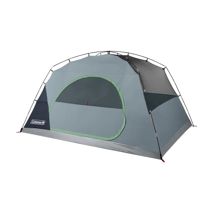 Coleman Skydome 8-Person Camping Tent, Blue Nights