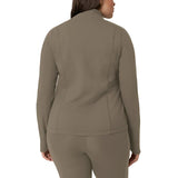 Mondetta Women’s Peached Interlock Yoga Jacket