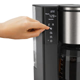 Hamilton Beach Easy Measure 14 Cup Programmable Coffee Maker with Touch Display and Reusable Filter