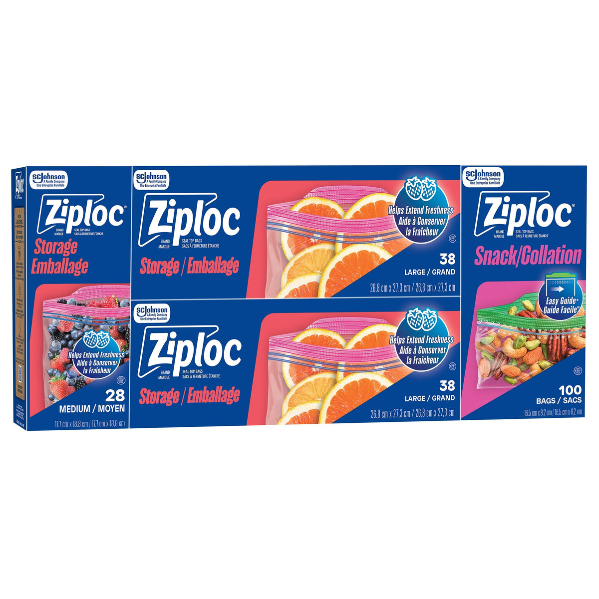 Ziploc Pantry Variety Pack