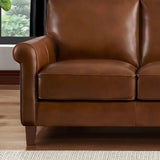 Prospera Home Larsen Top Grain Leather Sofa