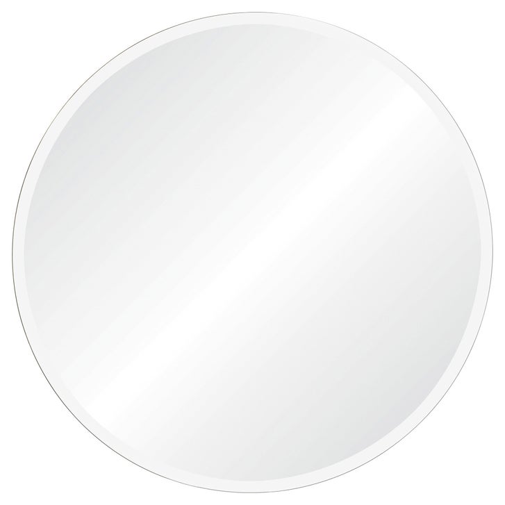 Roxy Classic Round Mirror with Beveled Edge
