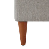 King Fabric Upholstered Storage Ottoman