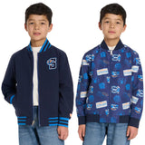 Scotch & Soda Kids' Reversible Bomber Jacket
