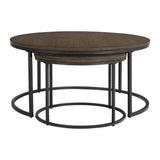 Bayside Furnishings 2-piece Nesting Table Set, 96.5 cm (38 in.) and 58.4 cm (23 in.)
