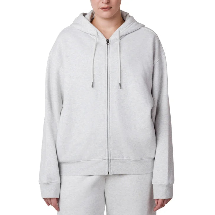 Tuff Athletics Women’s Oversized Fleece Hooded Full Zip
