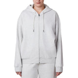 Tuff Athletics Women’s Oversized Fleece Hooded Full Zip