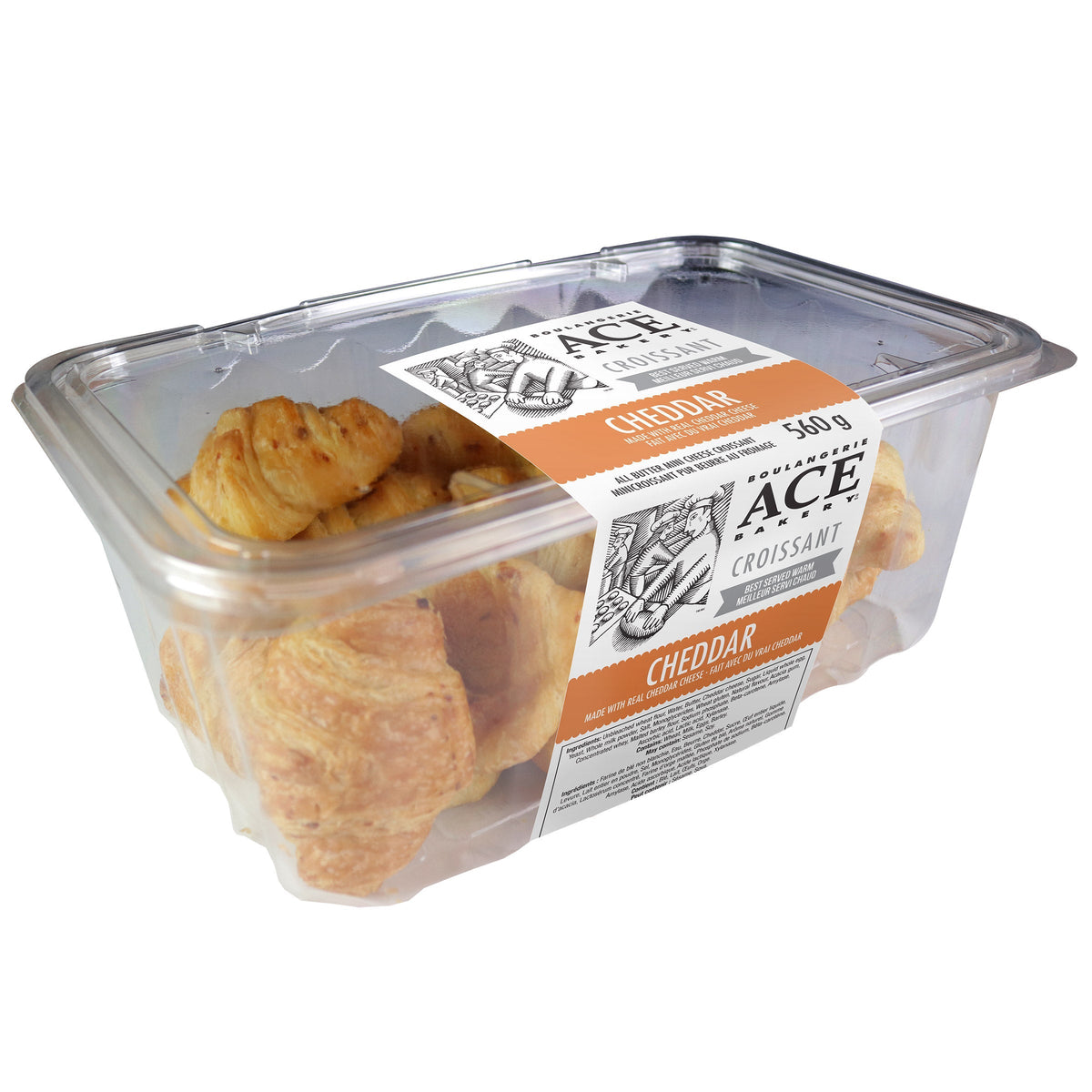 Ace Bakery All Butter Mini Cheese Croissant, 560 g