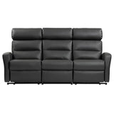Simply Comfort Power Reclining Sofa, Dark Grey