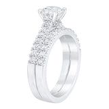 Round Brilliant Diamond Wedding Set (1.70 ctw)