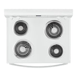 Whirlpool 30 in 4.8 cu ft. Electric 4 Burner Range