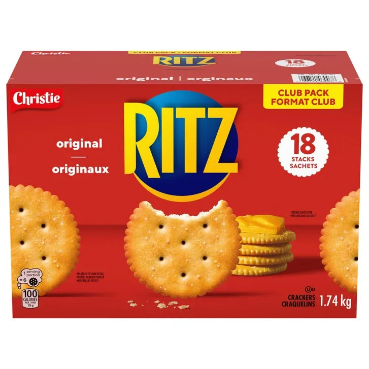Ritz Original Crackers, 1.74 kg