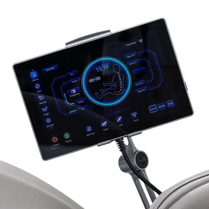 Alfine AI A688 Duo 4D and 3D Massage Chair with Table Remote