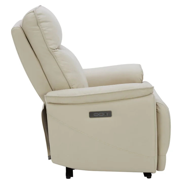 Gilman Creek – Top-grain Leather CloudZero Power Recliner with Power Headrest