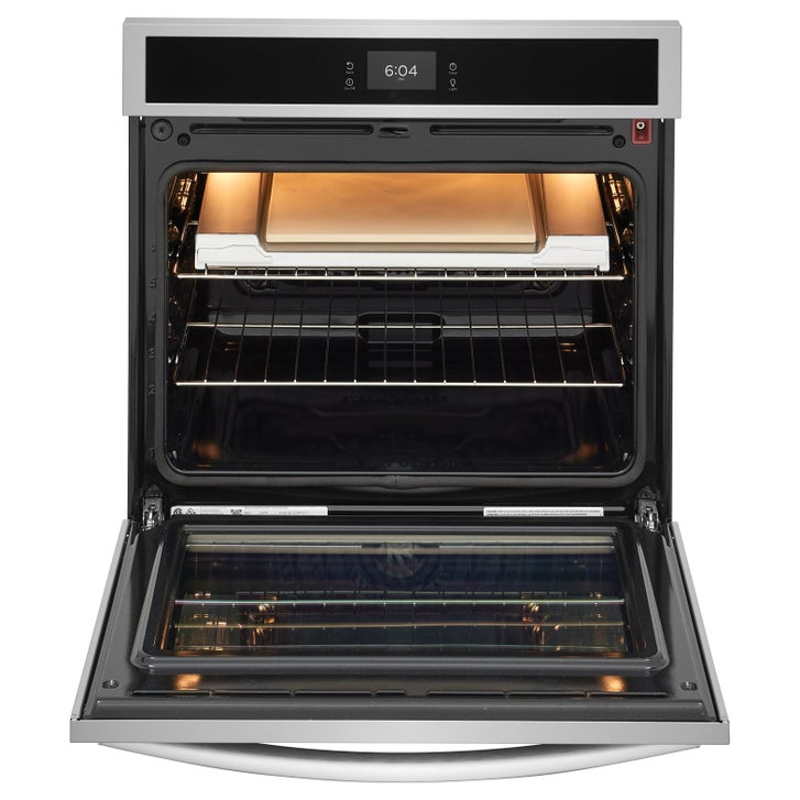Frigidaire Gallery 30 in. 5.3 cu ft. Stainless Steel Electric Single Wall Oven with Stone-Baked Pizza Mode