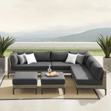 Aberdeen 5-piece Patio Sectional Conversation Set