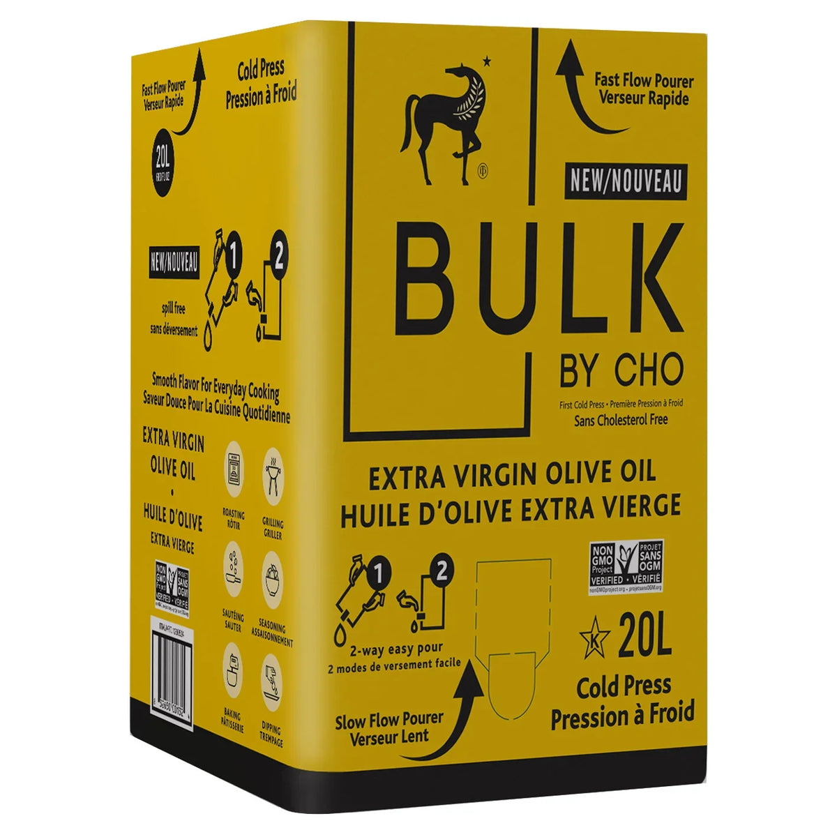 Bulk by CHO Bag-in-Box Extra Virgin Olive Oil, 20 L
