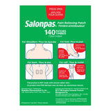 Salonpas Pain Relieving Patch, 140 patches