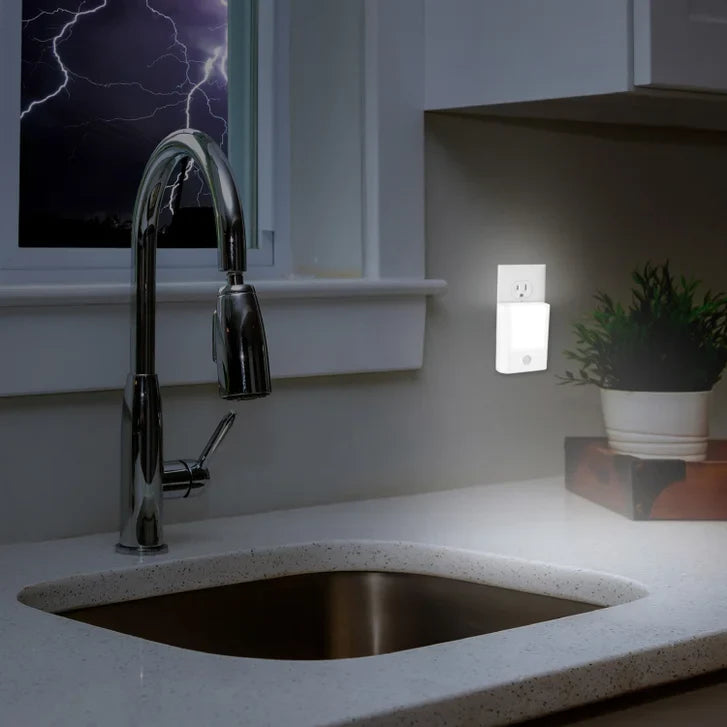 Camelion 3-IN-1 Power Failure LED Night Light, 6-pack