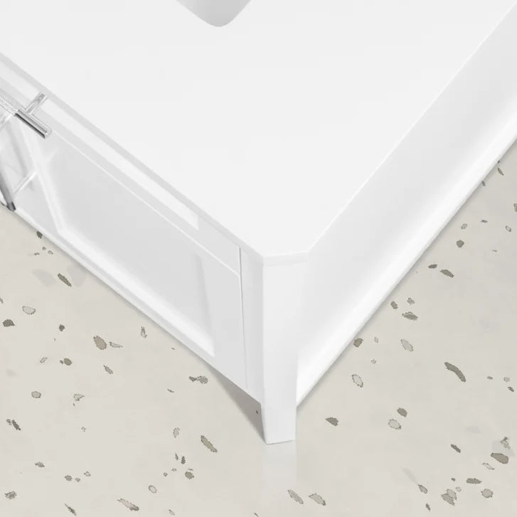 OVE Decors Renfrew Vanity with Quartz Top in White